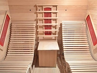 Sauna - vonato - laverno - rechthoekig met kachel - afbeelding 2 van  7