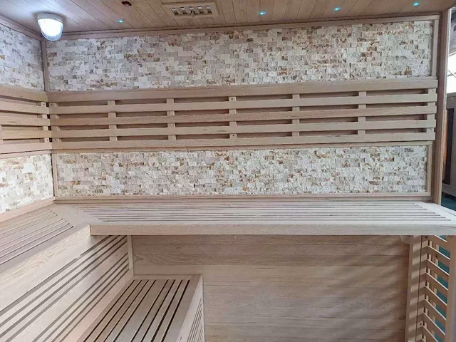 Sauna - vonato - morenzo - vierkant met kachel - afbeelding 2 van  7