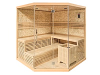 Sauna - vonato - soliana - prisma met kachel - afbeelding 1 van  3