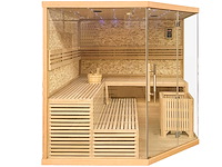 Sauna - vonato - soliana - prisma met kachel - afbeelding 2 van  3