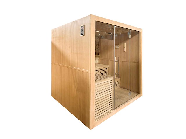 Sauna - vonato - terano - prisma met kachel - afbeelding 2 van  3