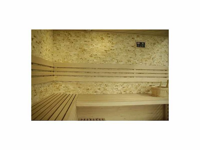 Sauna - vonato - vespero - prisma met kachel - afbeelding 2 van  9