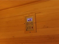 Sauna - vonato - vortano - rechthoekig met kachel - afbeelding 4 van  13