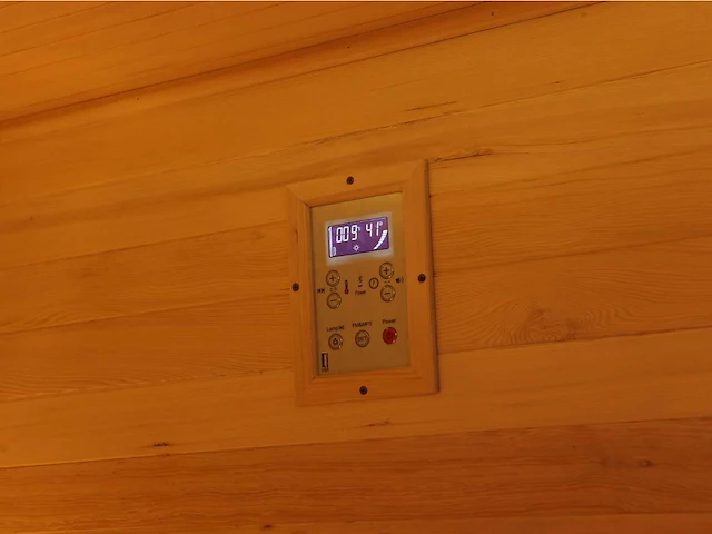 Sauna - vonato - vortano - rechthoekig met kachel - afbeelding 12 van  13