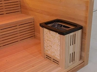 Sauna - vonato - vortano - rechthoekig sauna met kachel - afbeelding 3 van  13