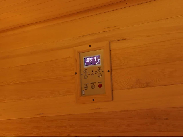 Sauna - vonato - vortano - rechthoekig sauna met kachel - afbeelding 4 van  13