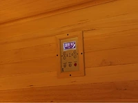 Sauna - vonato - vortano - rechthoekig sauna met kachel - afbeelding 4 van  13