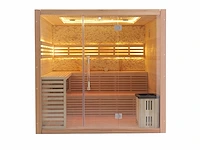 Sauna - vonato - vortano - rechthoekig sauna met kachel - afbeelding 10 van  13