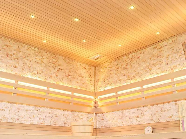 Sauna - vonato - zynova - prisma sauna met kachel - afbeelding 12 van  16
