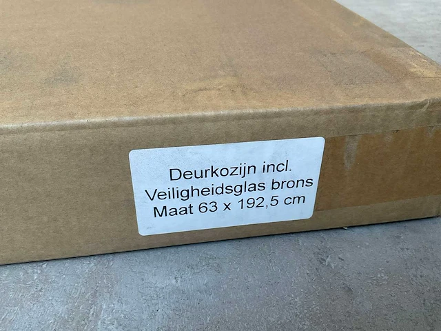 Sauna deurkozijn brons (3x) - afbeelding 6 van  6