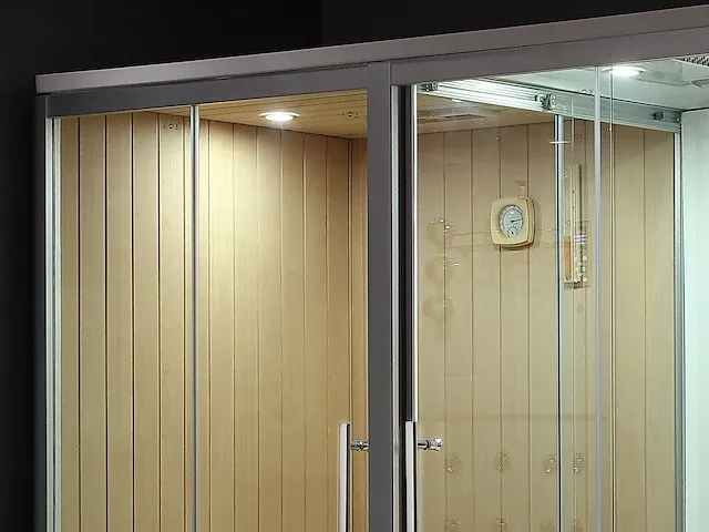 Sauna met stoomcabine wellness huis - afbeelding 7 van  29