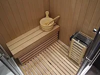 Sauna met stoomcabine wellness huis - afbeelding 17 van  29