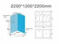 Sauna met stoomcabine wellness huis - afbeelding 20 van  29