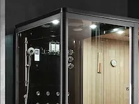 Sauna met stoomcabine wellness huis - afbeelding 28 van  29