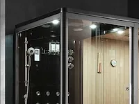 Sauna met stoomcabine wellness huis - afbeelding 6 van  18