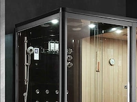 Sauna met stoomcabine wellness huis - afbeelding 15 van  18