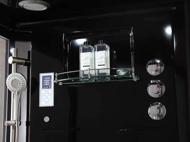 Sauna met stoomcabine wellness huis - afbeelding 17 van  18