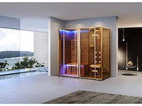 Sauna met stoomcabine wellness huis - afbeelding 4 van  10