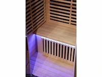 Sauna met stoomcabine wellness huis - afbeelding 6 van  10