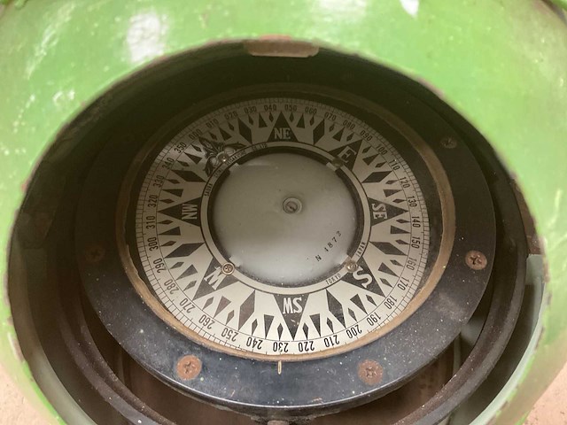 Saura keiki n4872 vintage marine kompas - afbeelding 5 van  6