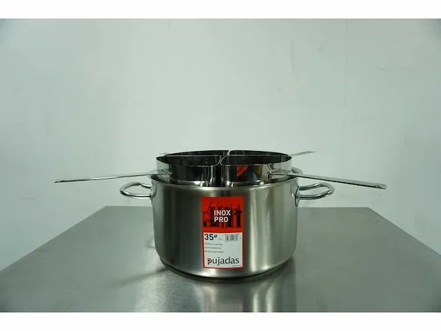 Saus pan met 4 pasta mandjes - afbeelding 1 van  5