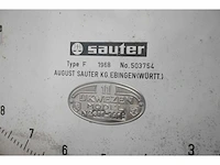 Sauter f-50kg met haakfunctie weegschaal - afbeelding 6 van  6