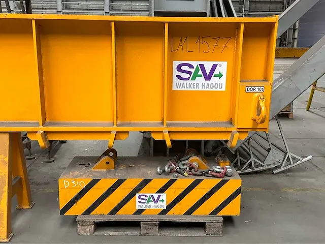 Sav walker hagou - nk 40 - magnetic lifting traverse 40 ton - afbeelding 2 van  10