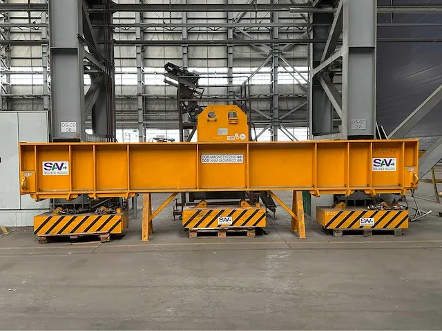 Sav walker hagou - nk 40 - magnetic lifting traverse 40 ton - afbeelding 3 van  10