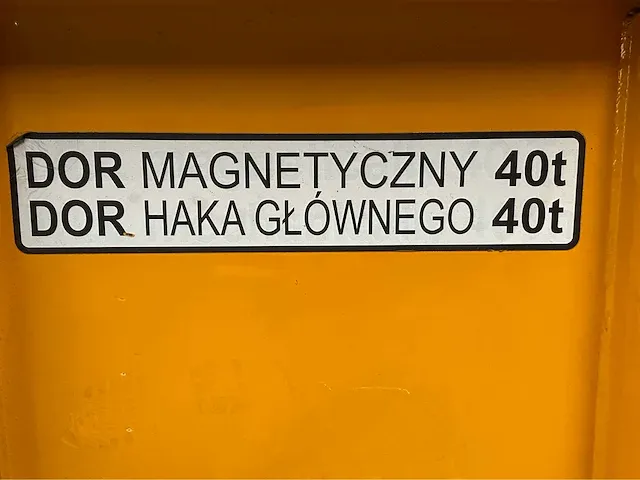 Sav walker hagou - nk 40 - magnetic lifting traverse 40 ton - afbeelding 5 van  10