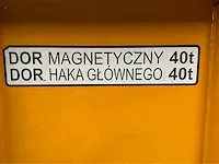Sav walker hagou - nk 40 - magnetic lifting traverse 40 ton - afbeelding 5 van  10