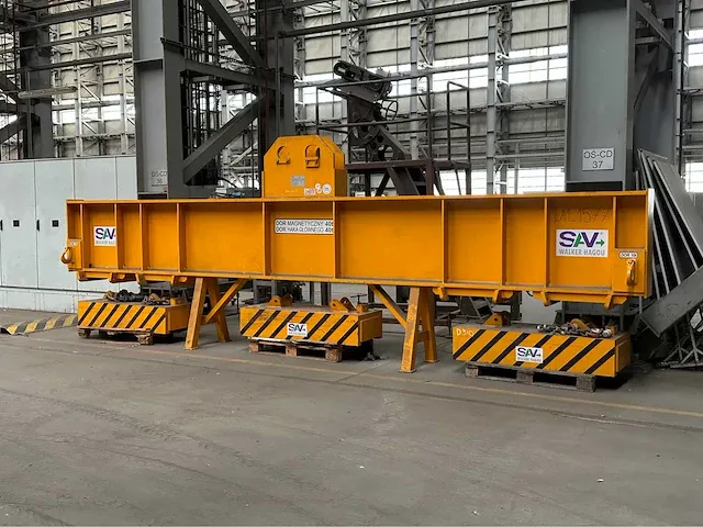 Sav walker hagou - nk 40 - magnetic lifting traverse 40 ton - afbeelding 9 van  10