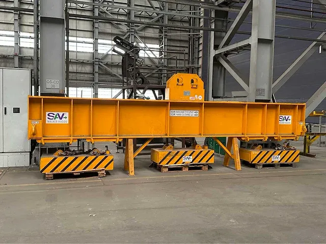 Sav walker hagou - nk 40 - magnetic lifting traverse 40 ton - afbeelding 10 van  10