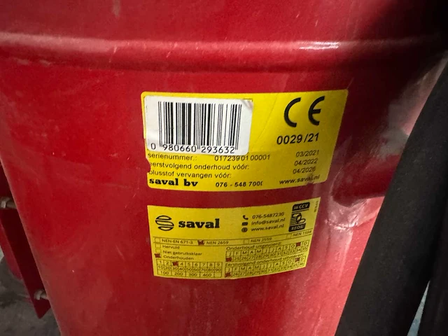 Saval brandblusser - afbeelding 8 van  10