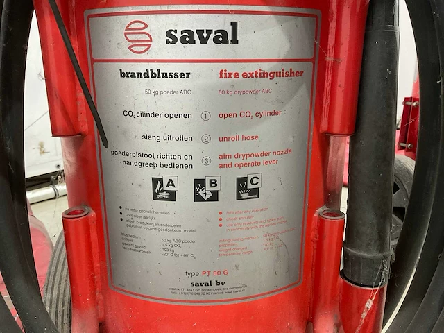 Saval mobiele brandblusser (2x) - afbeelding 6 van  6