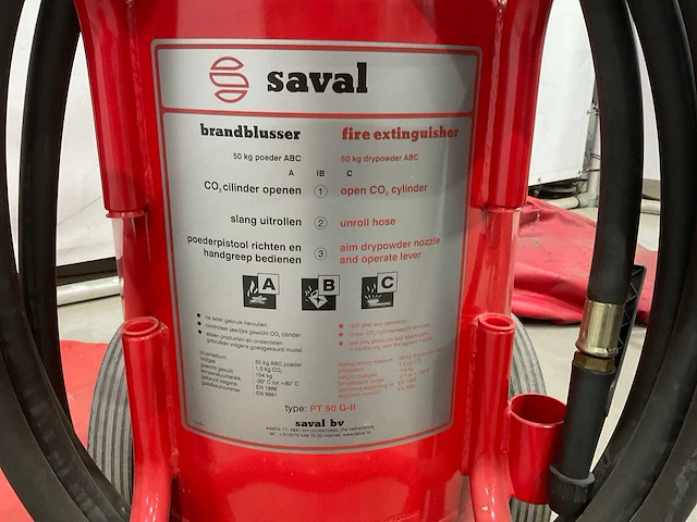 Saval mobiele brandblusser (2x) - afbeelding 6 van  6
