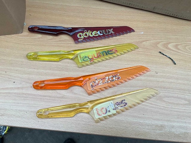 Saveur dèguststion messenset, messenhouder (96x) - afbeelding 5 van  5