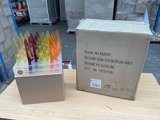 Saveur dèguststion messenset, messenhouder (96x) - afbeelding 1 van  5