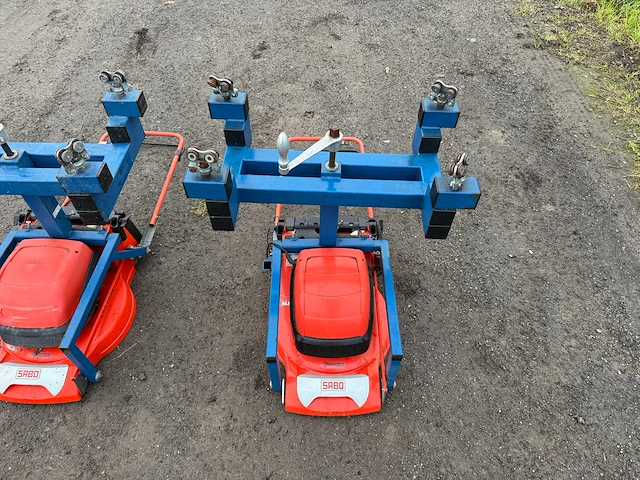 Savo turbostar maaimachine in frame (2x) - afbeelding 7 van  12