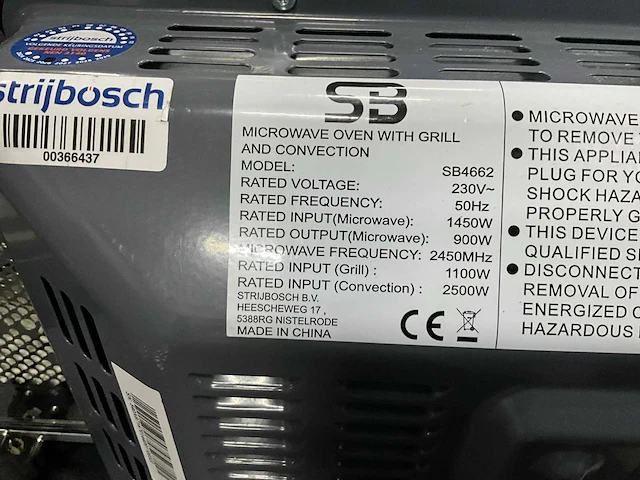 Sb sb4662 magnetron - afbeelding 7 van  7