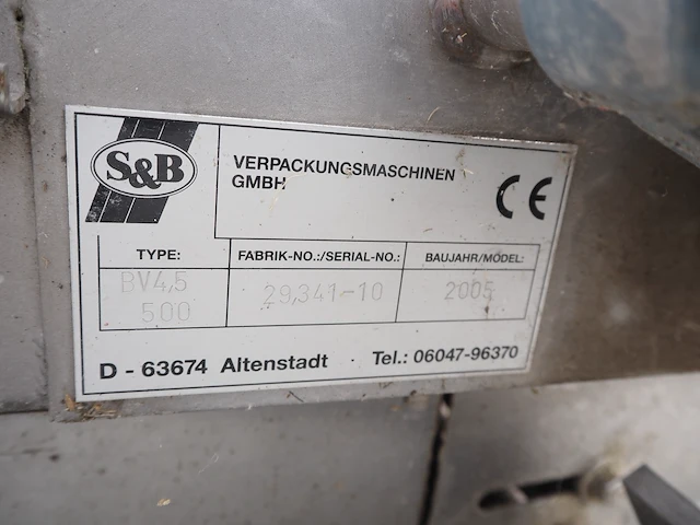 S&b verpackungsmaschinen gmbh - afbeelding 3 van  11