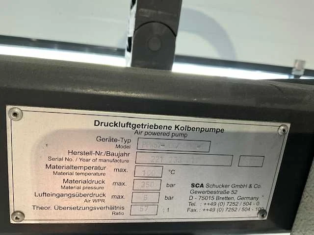 Sca - ppw57-200/ 50p8z-e - zuigercompressoren - afbeelding 3 van  5