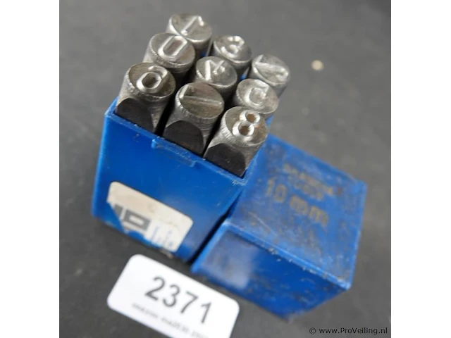 Scandi tools slagcijfers 10mm - afbeelding 1 van  5