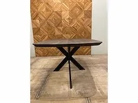 Scandinavisch eiken eettafel 200 cm. - afbeelding 4 van  5