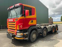 Scania - 2005 - r500 - trekkerchassis met haakarmvoorbereiding / containerframe - afbeelding 1 van  63