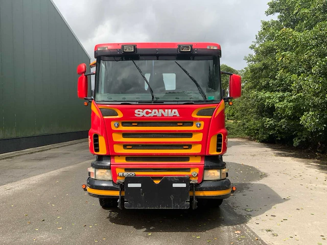 Scania - 2005 - r500 - trekkerchassis met haakarmvoorbereiding / containerframe - afbeelding 12 van  63