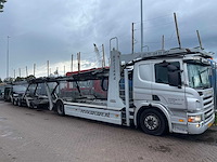 Scania - 2006 - p380 car carrier groenewold ecotrans 9 cars - vrachtwagen - afbeelding 3 van  17
