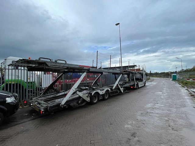 Scania - 2006 - p380 car carrier groenewold ecotrans 9 cars - vrachtwagen - afbeelding 4 van  17