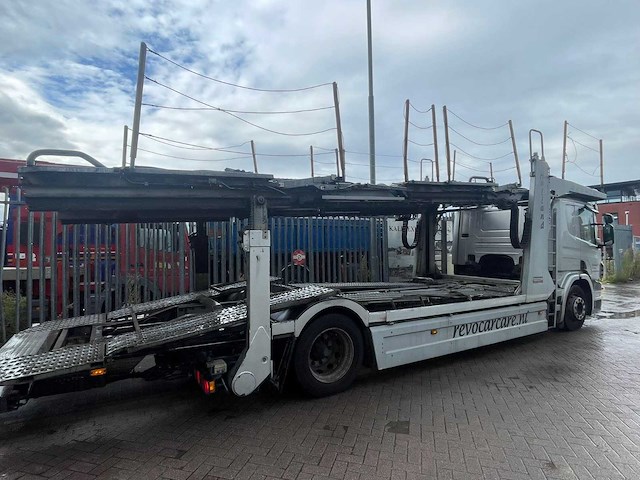 Scania - 2006 - p380 car carrier groenewold ecotrans 9 cars - vrachtwagen - afbeelding 15 van  17