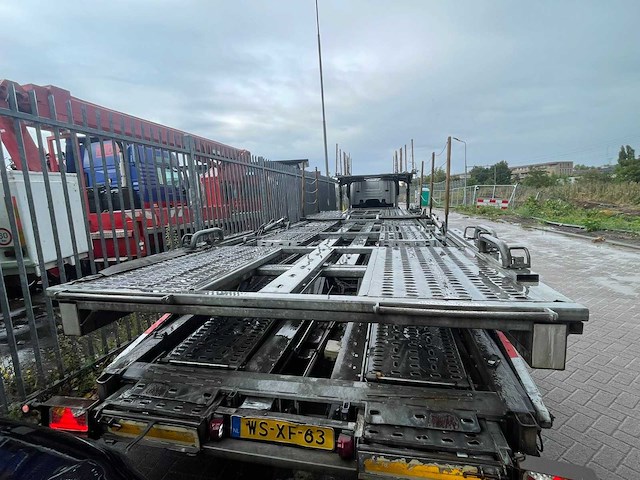 Scania - 2006 - p380 car carrier groenewold ecotrans 9 cars - vrachtwagen - afbeelding 16 van  17