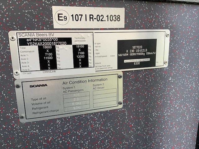 Scania - 2011 - dc09030x - omnilink - personenbus - afbeelding 17 van  24